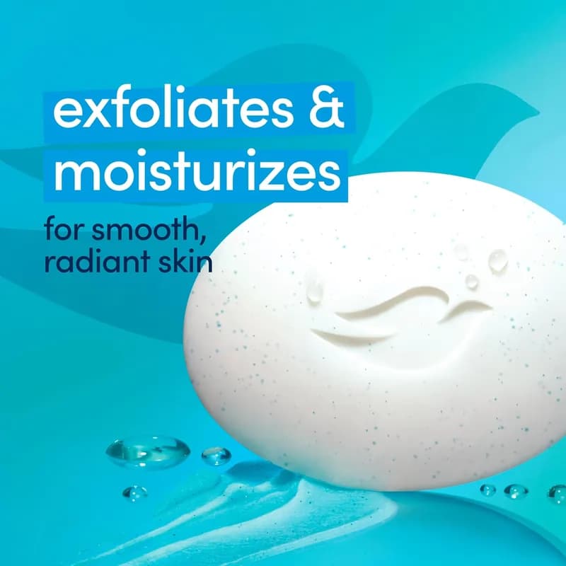 صابون داو مدل Gentle Exfoliating وزن 90 گرم — تصویر ۶