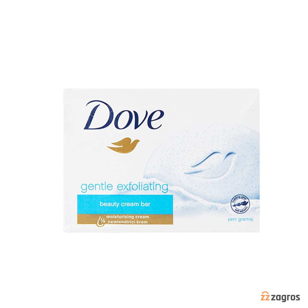 صابون داو مدل Gentle Exfoliating وزن 90 گرم