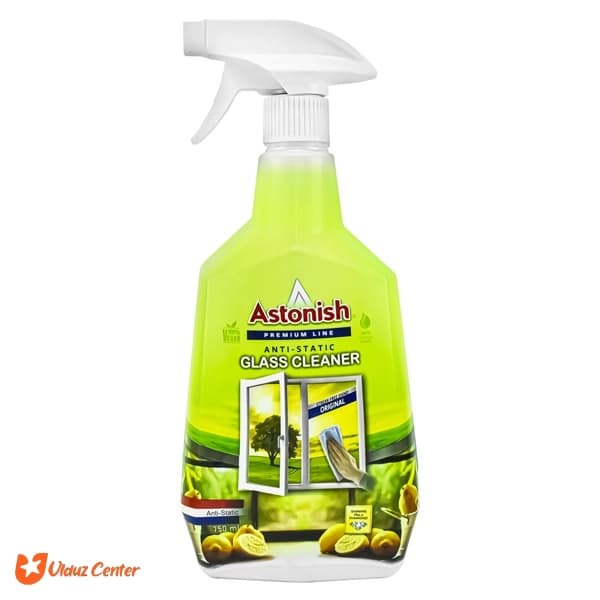اسپری شیشه پاک کن آنتی استاتیک آستونیش با رایحه مرکبات 750 میل — تصویر ۶