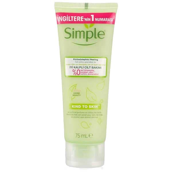 اسکراب صورت سیمپل kind to skin