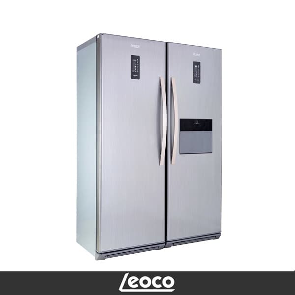 یخچال و فریزر دوقلو لئوکو مدل INTERNAL PRIME استیل
