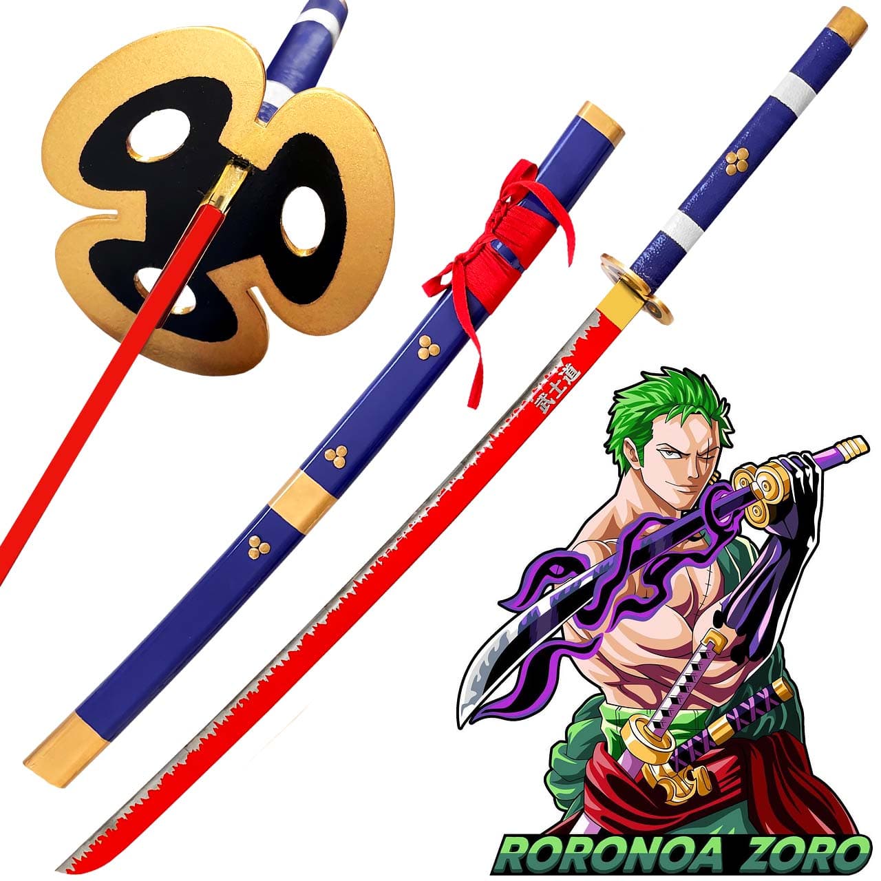 شمشیر کاتانا زورو مدل Yama Enma — تصویر ۱۰