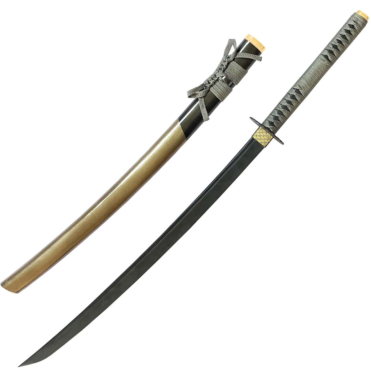 شمشیر سامورایی 7 میل رزمی مدل Black Flower — تصویر ۱۱