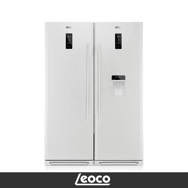 یخچال فریزر دوقلو لئوکو مدل Internal-LR200 سفید چرمی