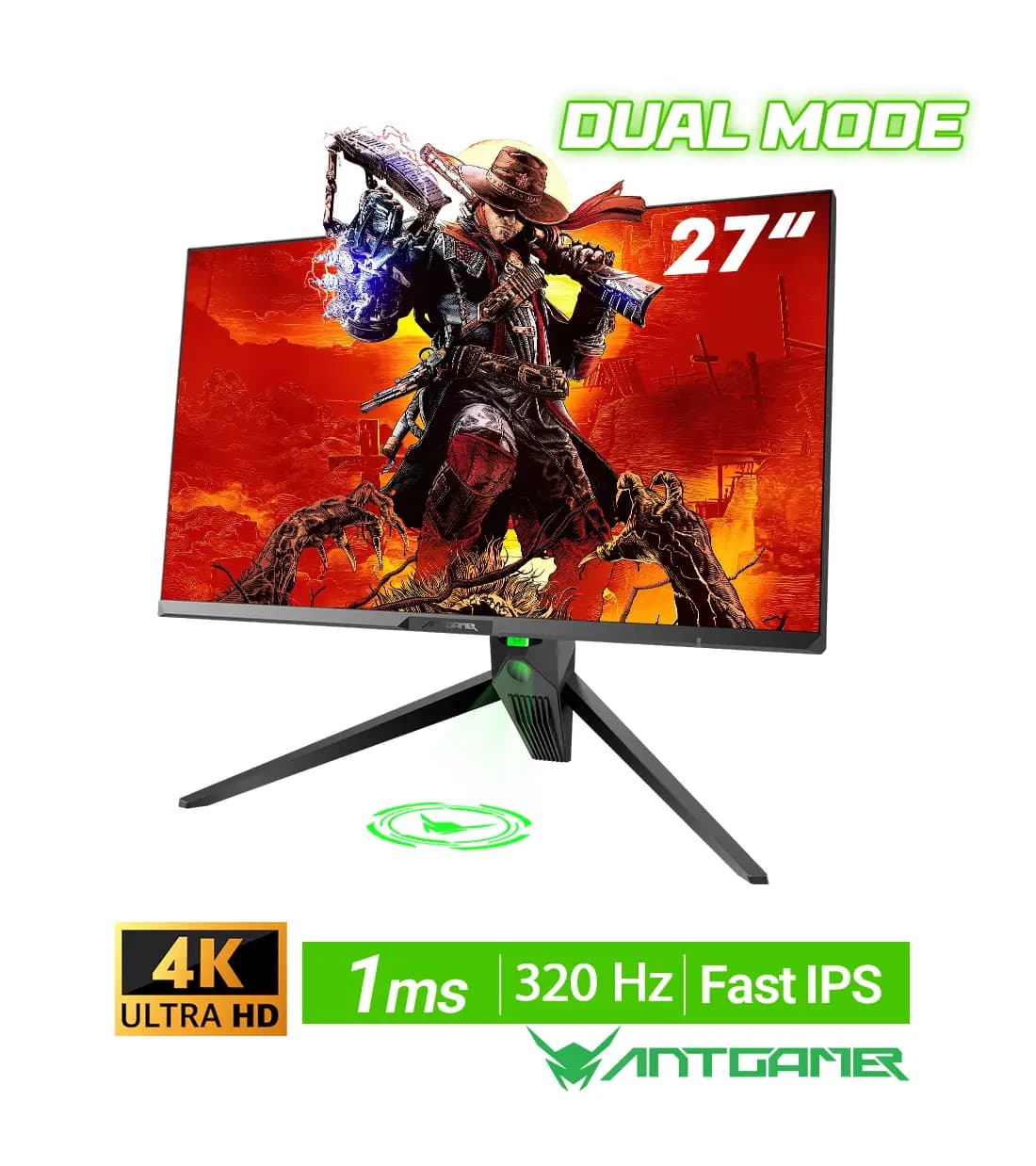 مانیتور 27 اینچ ANTGAMER مدل ANT27VU PRO DUAL MODE