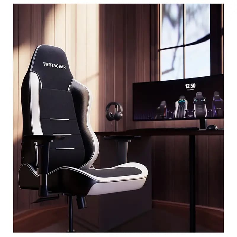 صندلی گیمینگ VERTAGEAR مدل SL3800 BLACK WHITE — تصویر ۵