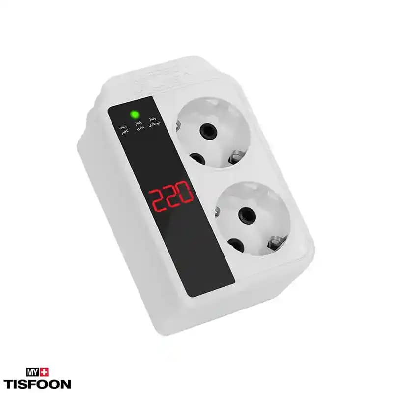 محافظ ولتاژ دیواری گرین لاین مدل GREEN Line GLP162D — تصویر ۹