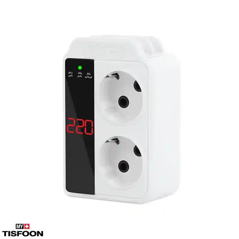 محافظ ولتاژ دیواری گرین لاین مدل GREEN Line GLP162D — تصویر ۲