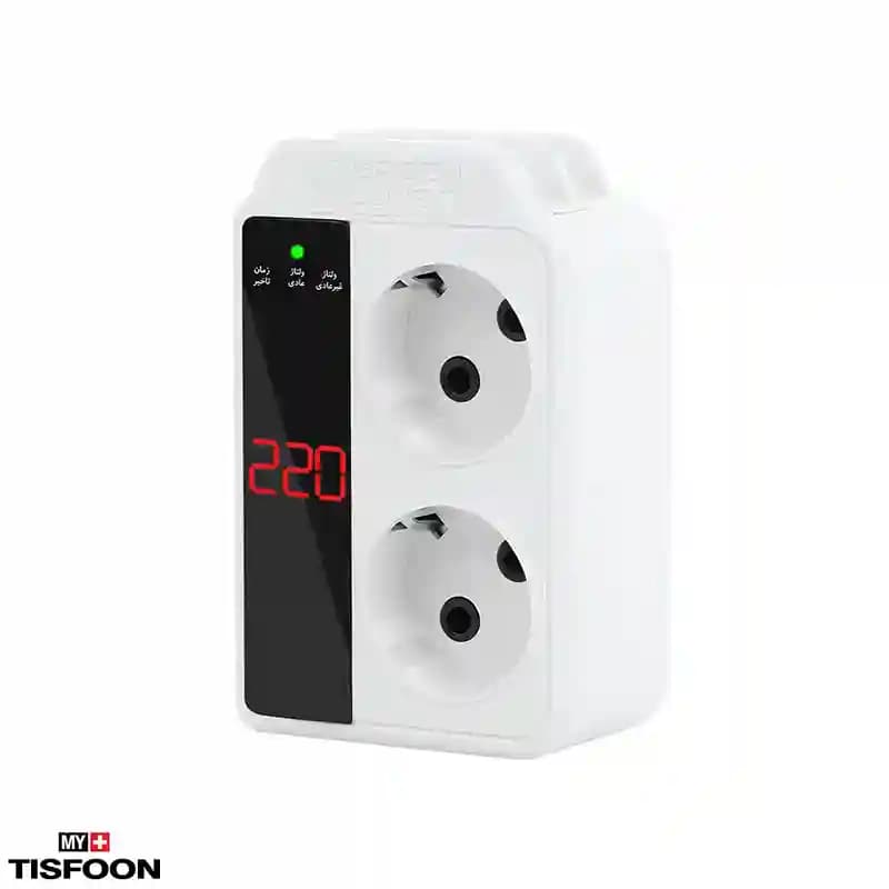 محافظ ولتاژ دیواری گرین لاین مدل GREEN Line GLP162RD