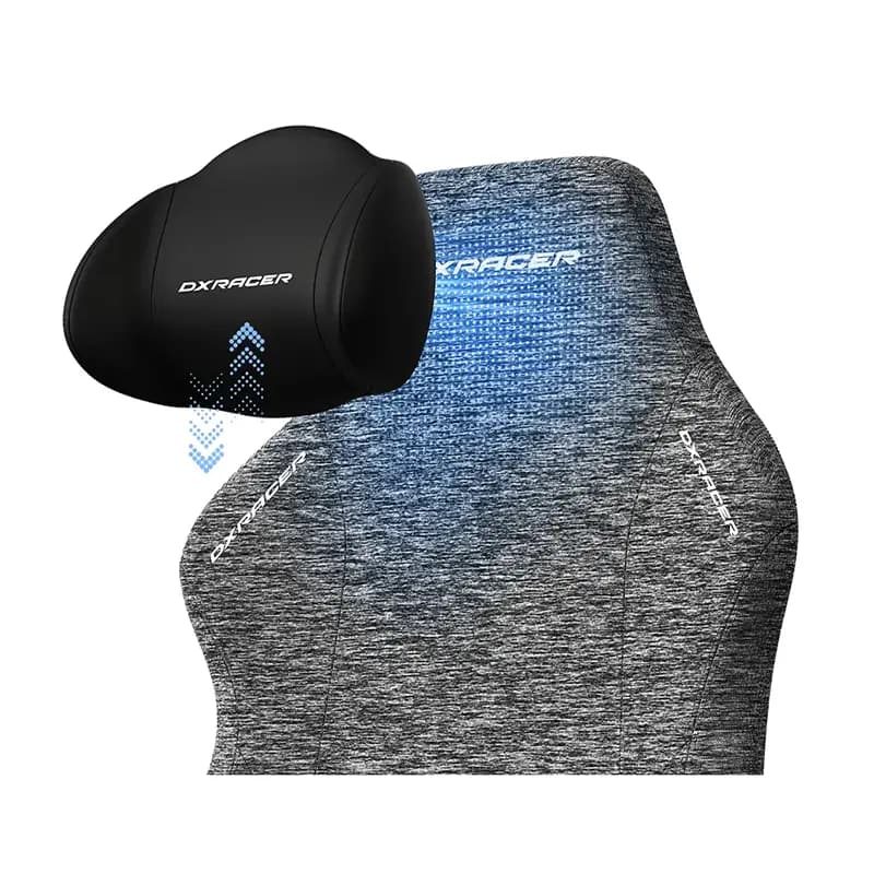 صندلی گیمینگ DXRACER مدل CRAFT 2025 XL FABRIK GRAY — تصویر ۱۰