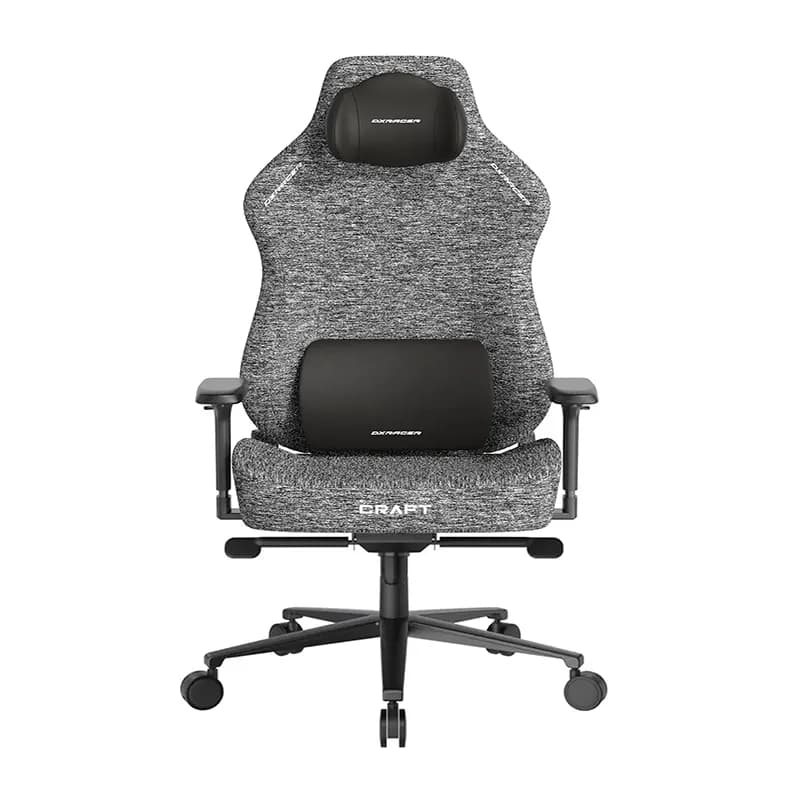 صندلی گیمینگ DXRACER مدل CRAFT 2025 XL FABRIK GRAY — تصویر ۲