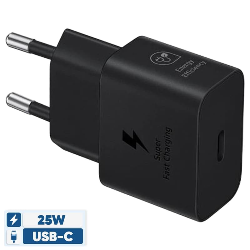 شارژر دیواری 25W سامسونگ مدل EP-T2510 سه پین با گارانتی 18 ماهه شرکتی