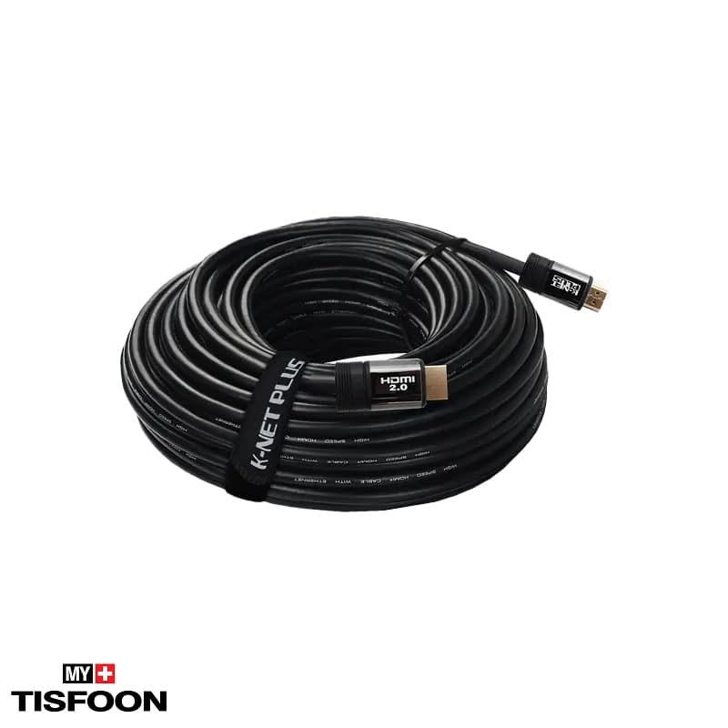 کابل HDMI کی نت پلاس مدل KP-CH20200 طول ۲۰ متر ورژن ۲٫۰ — تصویر ۱۰