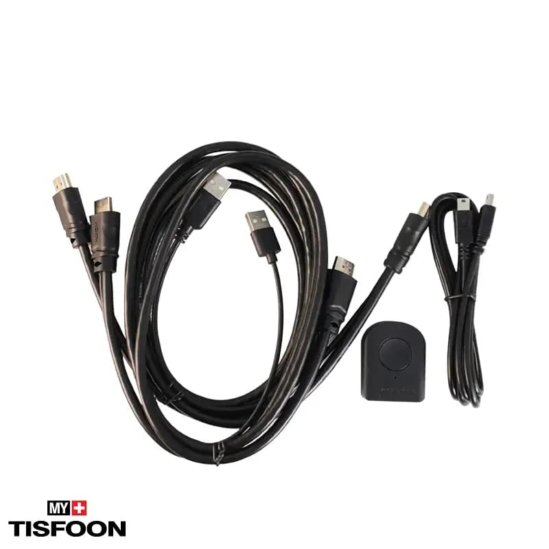کی وی ام سوئیچ ۲ پورت HDMI کی نت K-H522 — تصویر ۴