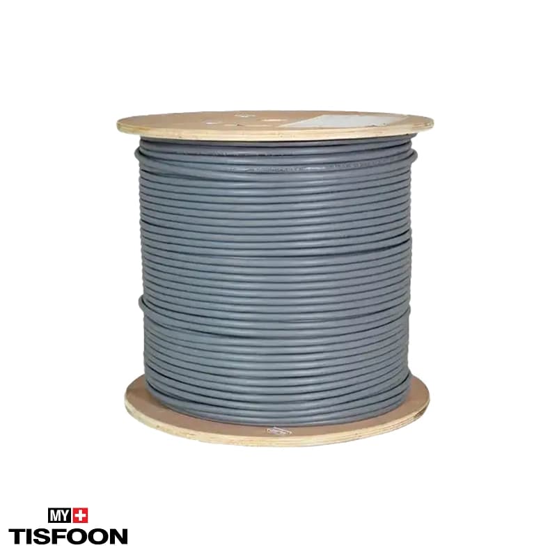 کابل شبکه SFTP Cat6 کی نت مدل K-NL6S00305 متراژ ۳۰۵ متر