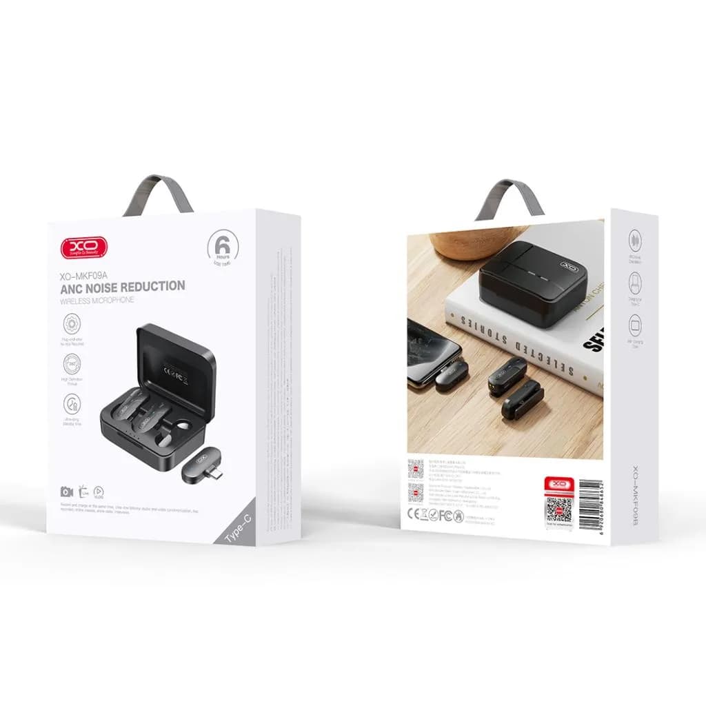 میکروفون یقه ای بی سیم ایکس او مدل XO-MKF09A — تصویر ۵
