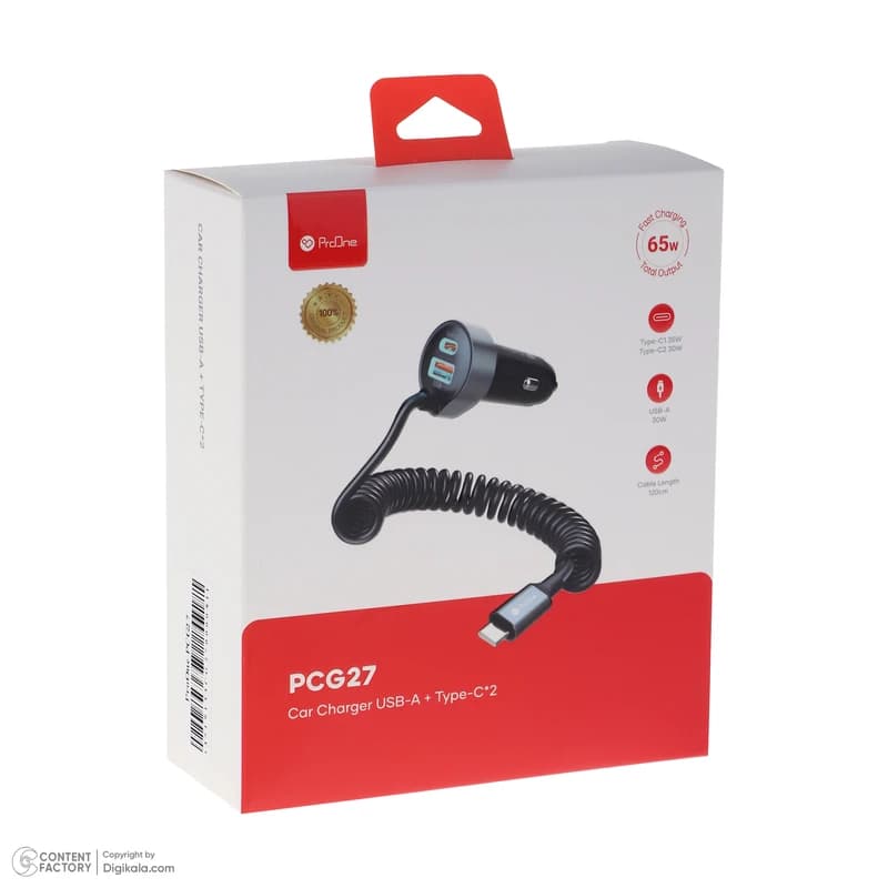 شارژر فندکی پرووان مدل PCG27 — تصویر ۵