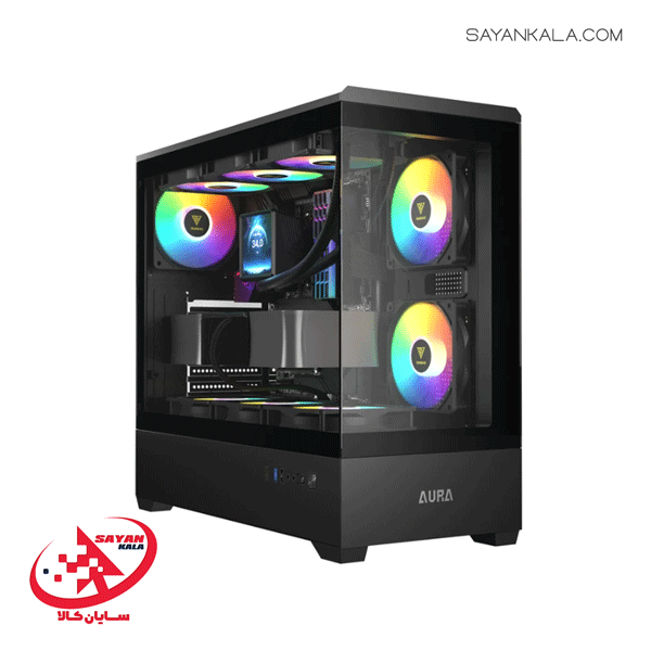 کیس گیم دیاس مدل CASE GAMDIAS AURA GC106 BLACK