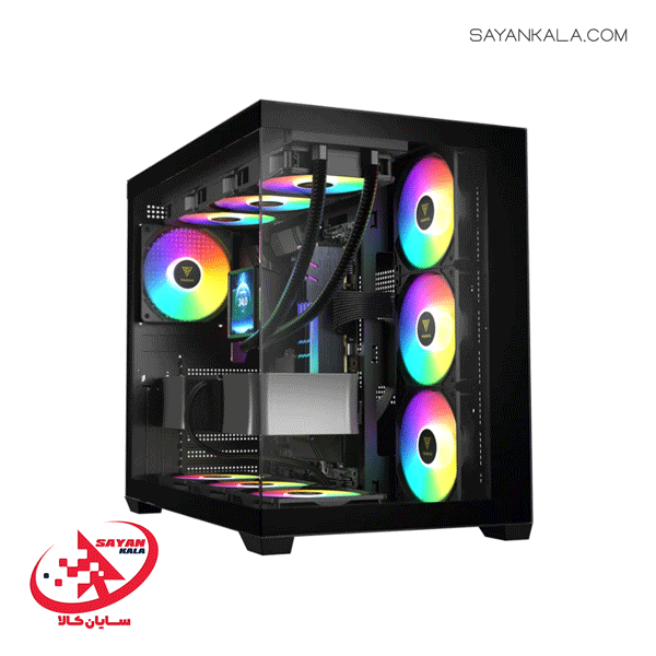 کیس گیم دیاس مدل CASE GAMDIAS AURA GC107 BLACK