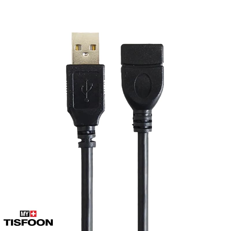 کابل افزایش طول USB 2.0 وی نت مدل V-CUE20050 طول ۵ متر — تصویر ۳