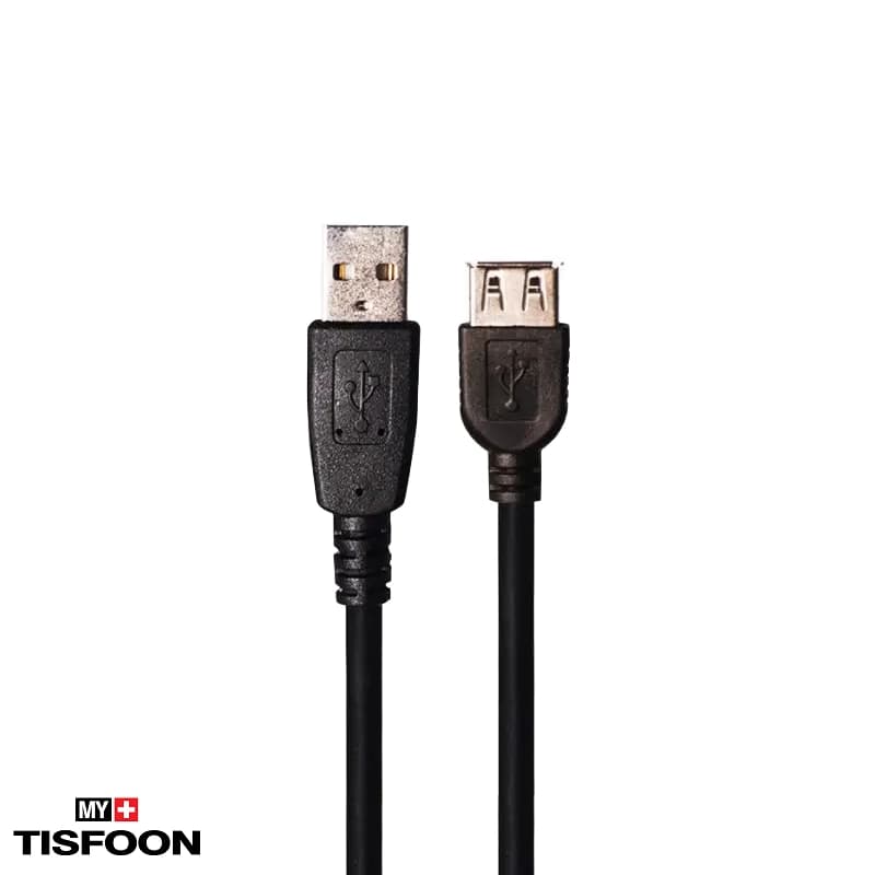 کابل افزایش طول USB 2.0 وی نت مدل V-CUE20050 طول ۵ متر