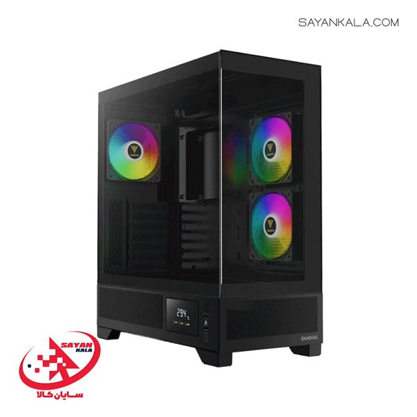 کیس گیم دیاس مدل CASE GAMDIAS ATLAS M1 BLACK — تصویر ۱۱