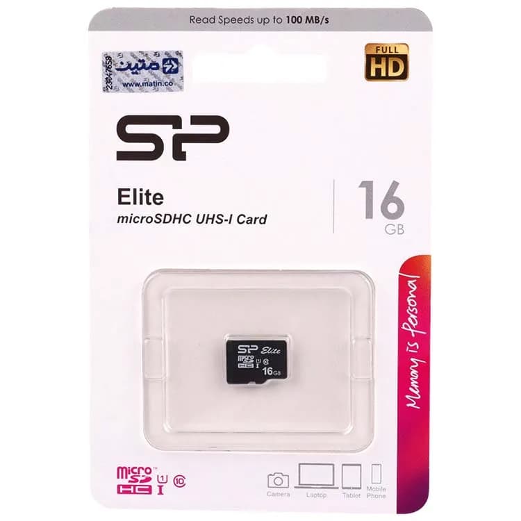 مموری کارت 16 گیگ سیلیکون پاور مدل Elite — تصویر ۲