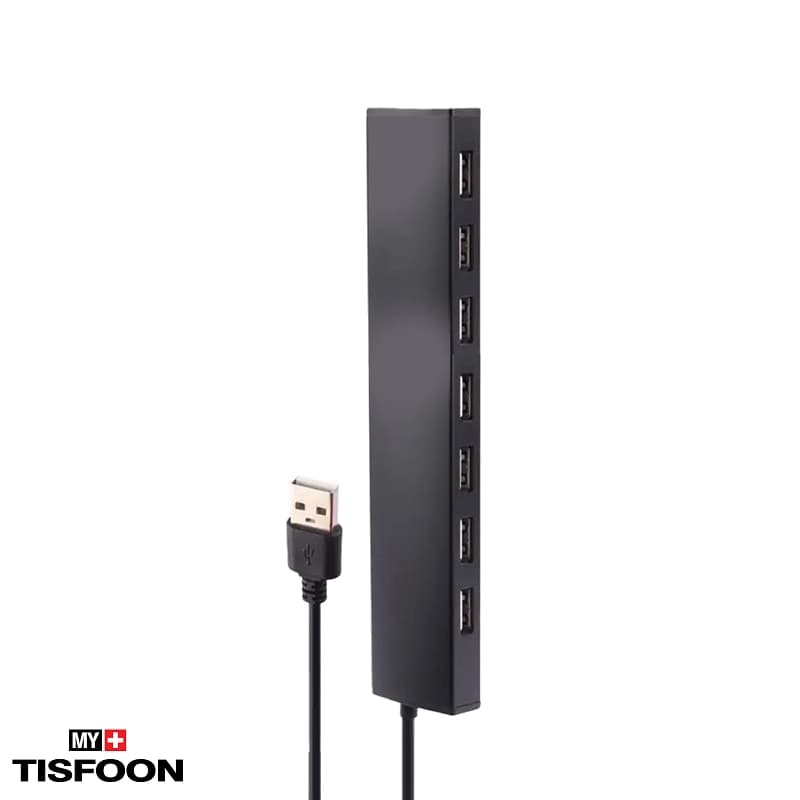 هاب ۷ پورت USB 2.0 کی نت K-HUAMH407 مدل H4 — تصویر ۲