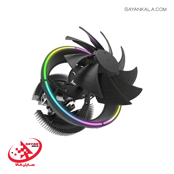 فن خنک کننده پردازنده دارک فلش مدل CPU COOLER FAN DARKFLASH DARKVOID AIR — تصویر ۳