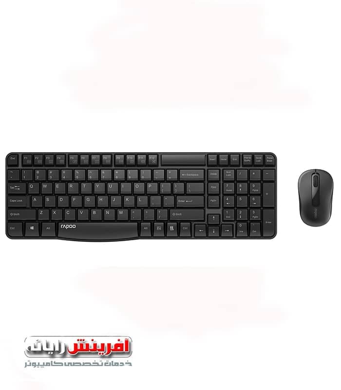 کیبورد و ماوس رپو مدل KEYBOARD AND MOUSE RAPOO X1800S WIRELESS — تصویر ۸
