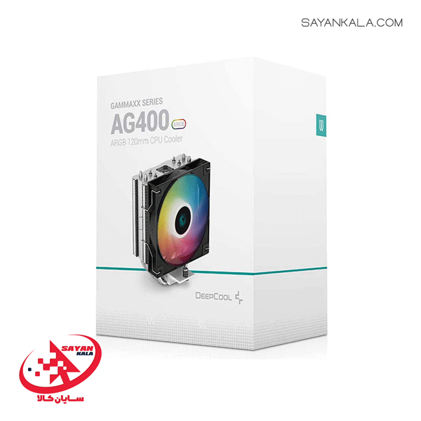 فن خنک کننده پردازنده دیپ کول مدل CPU COOLER FAN DEEPCOOL AG400 ARGB