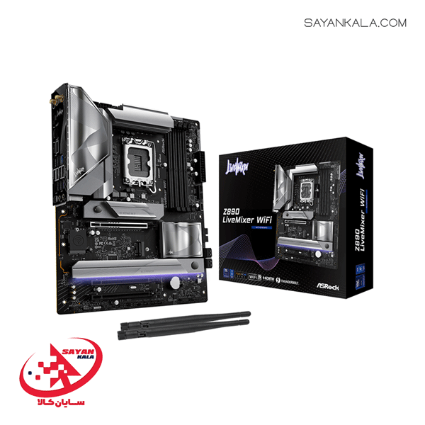 مادربرد ازراک مدل MOTHERBOARD ASROCK Z890 LIVEMIXER WIFI DDR5