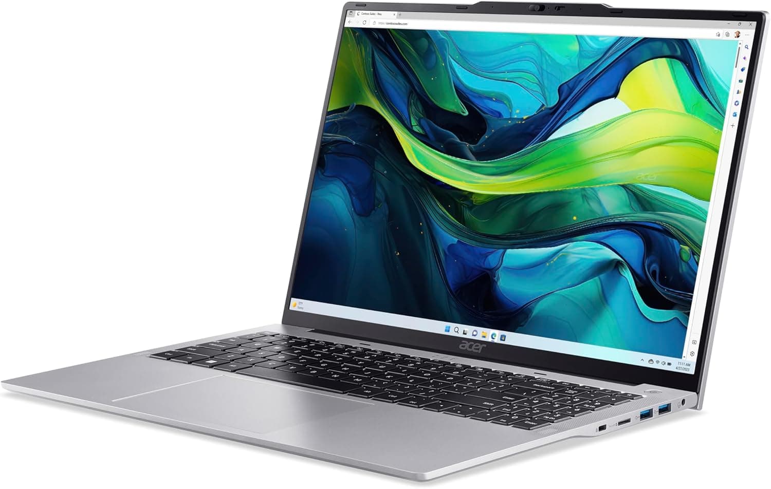 لپ تاپ ایسر مدل Acer Aspire Lite AL16-52P-32E3 | i3(1305U) | 8GB | 512GB SSD | Intel — تصویر ۴