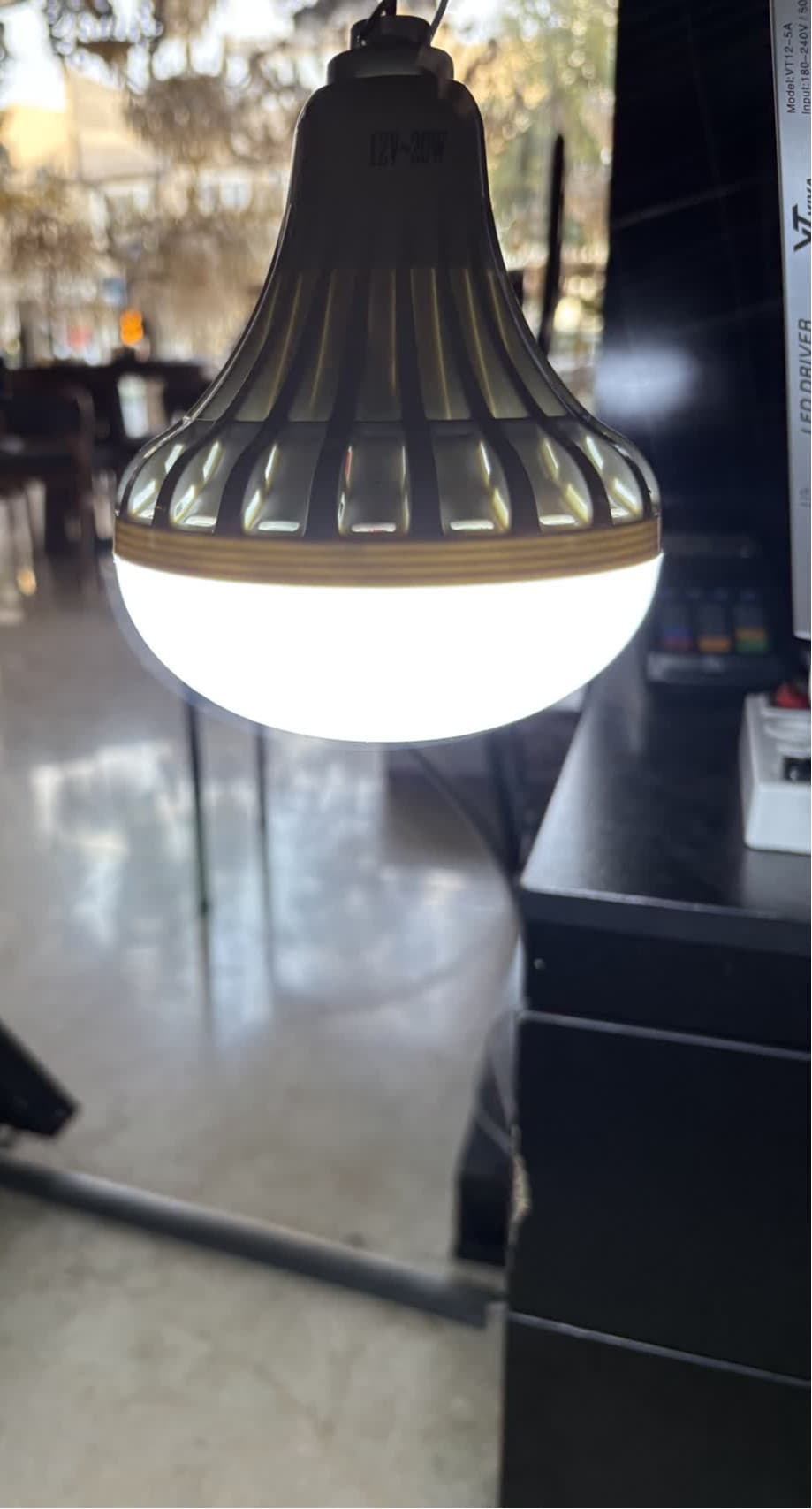 چراغ سفینه ای 12V سوسماری 20Wسفید