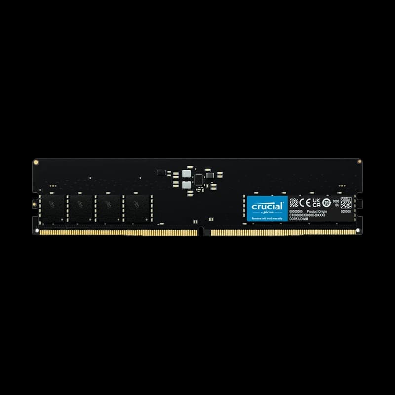 رم دسکتاپ کروشیال ظرفیت 32گیگابایت RAM 32GB CRUCIAL 4800 D5 PC — تصویر ۲