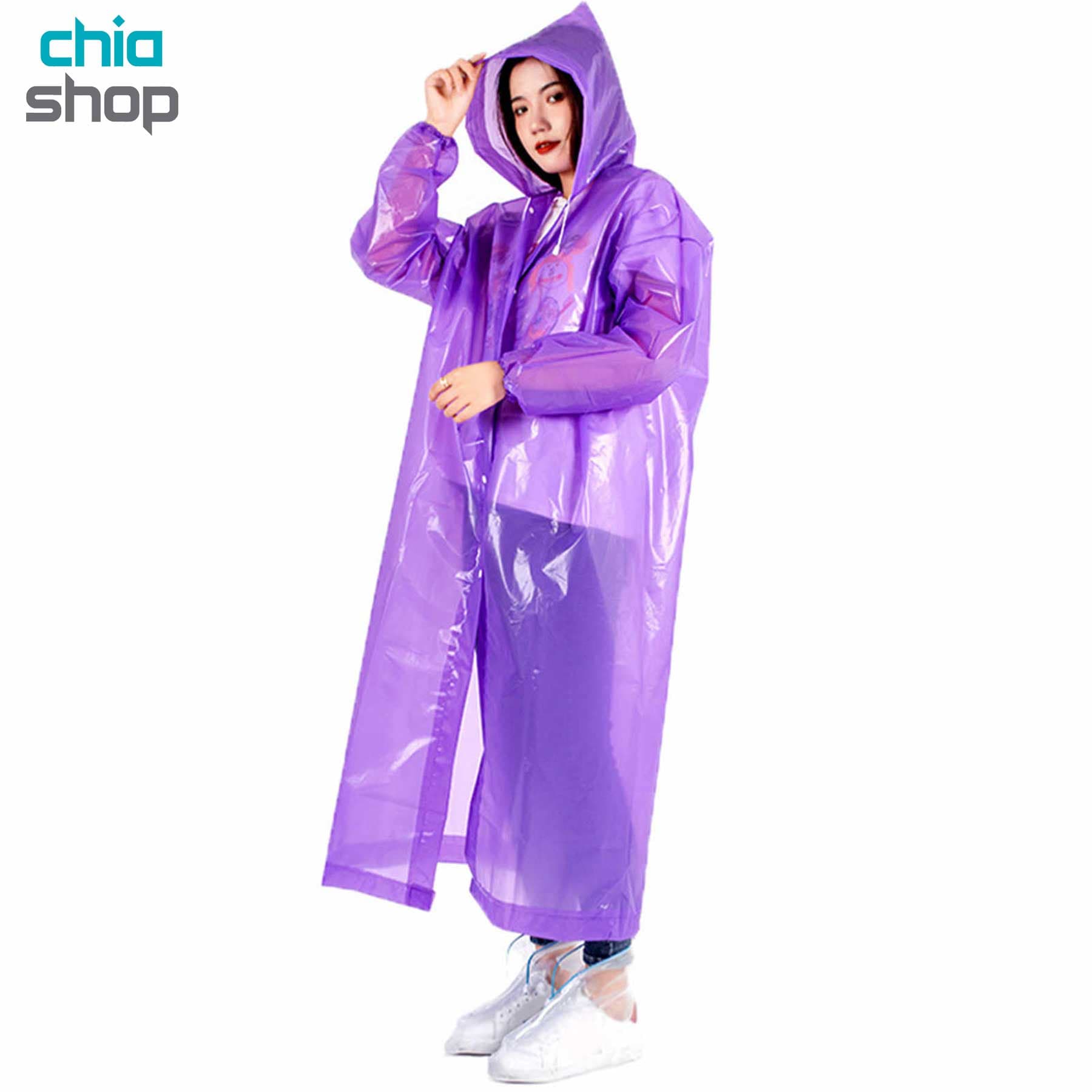 پانچو بارانی اوا مدل eva lightweight raincoat — تصویر ۳