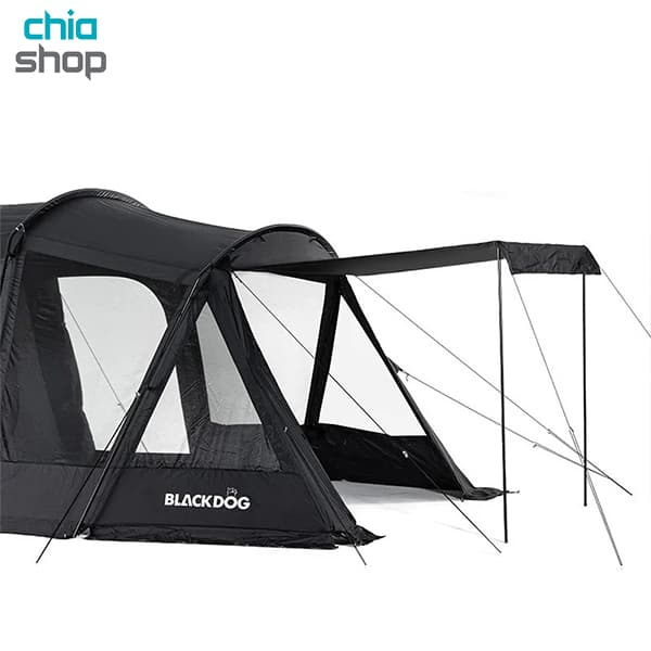 چادر مسافرتی 4 نفره تونلی بلک داگ مدل BD-ZP006 | Blackdog Tunnel Tent — تصویر ۱۱