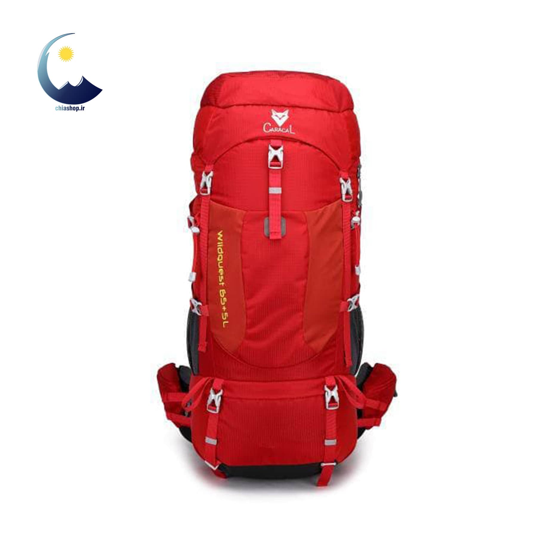کوله پشتی کوهنوردی 65 لیتری کاراکال مدل Caracal CA-8146 — تصویر ۹