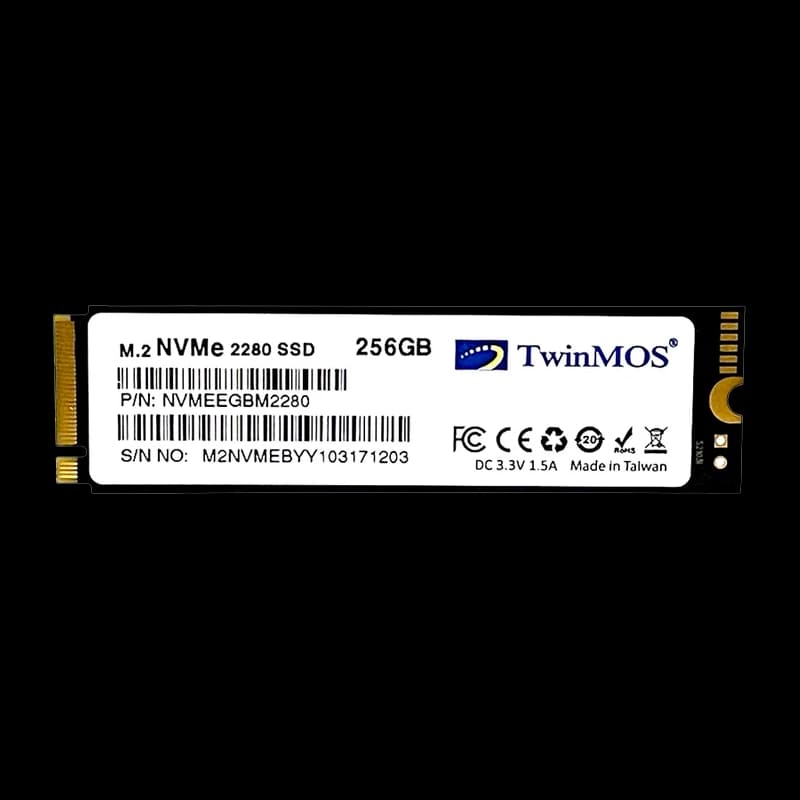 اس اس دی توین موس ظرفیت 256 گیگابایت مدل TwinMOS NVMe M.2 256GB 2280