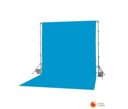 فون و بکگراند مخمل آبی روشن 3*2 — تصویر ۲