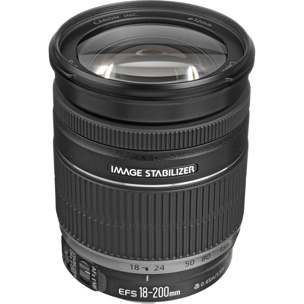 لنز کانن Canon EF-S 18-200mm f/3.5-5.6 IS – دست دوم