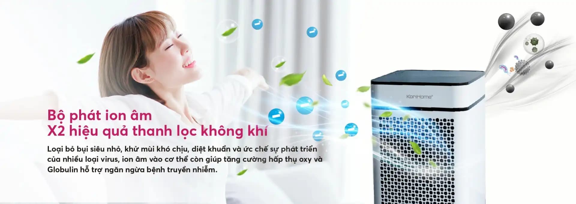 تصفیه هوای Korihome مدل APK-801 — تصویر ۷
