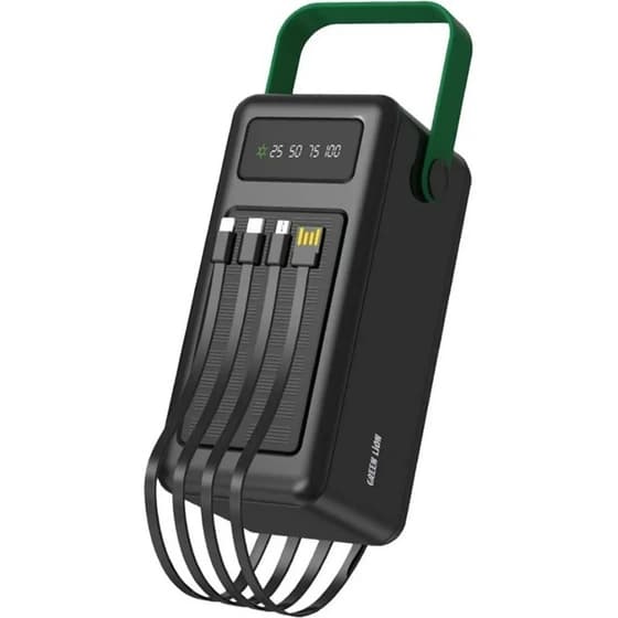 پاوربانک گرین لاین مدل Solar Max ظرفیت 50000 میلی آمپر ساعت