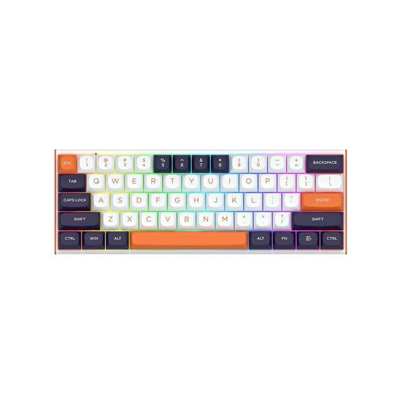 کیبورد مکانیکال گیمینگ ردراگون مدل Fidd K683 WBO RGB سوییچ صورتی