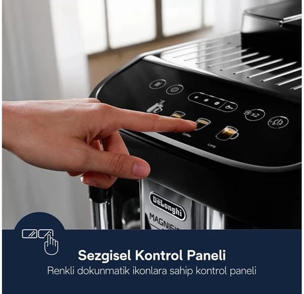 اسپرسوساز تمام اتوماتیک دلونگی مدل Delonghi ECAM290.21B (Magnifica Evo) — تصویر ۵