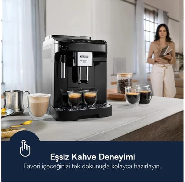 اسپرسوساز تمام اتوماتیک دلونگی مدل Delonghi ECAM290.21B (Magnifica Evo) — تصویر ۴