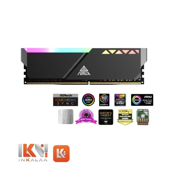 رم نئو فورزا مدل TRINITY RGB DDR5 32GB (1x32GB) 5200Mhz CL40 — تصویر ۸