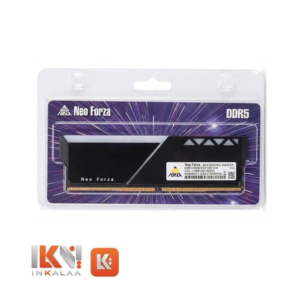 رم نئو فورزا مدل TRINITY RGB DDR5 32GB (1x32GB) 5200Mhz CL40 — تصویر ۷