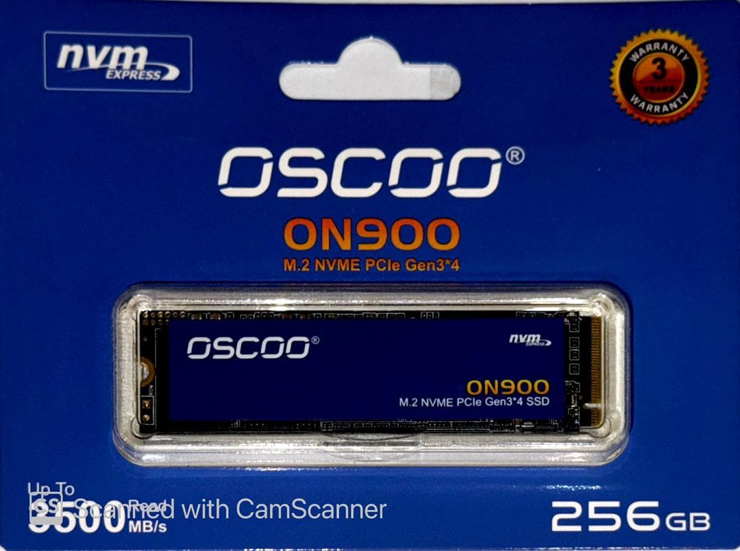 اس اس دی اینترنال اسکو SSD OSCOO ON900 256GB M.2 NVME — تصویر ۴