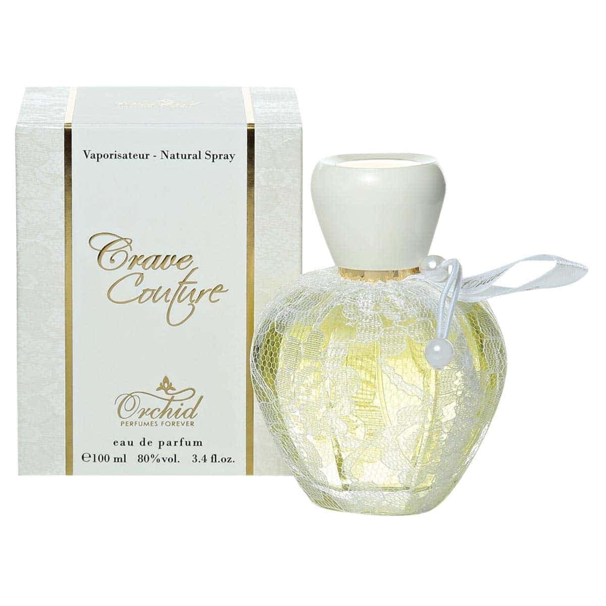 عطر و ادکلن زنانه ارکید کریو کوتر وایت ادوپرفیوم ORCHID CRAVE COUTURE WHITE EDP FOR WOMEN